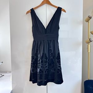H&M black consious collection dress